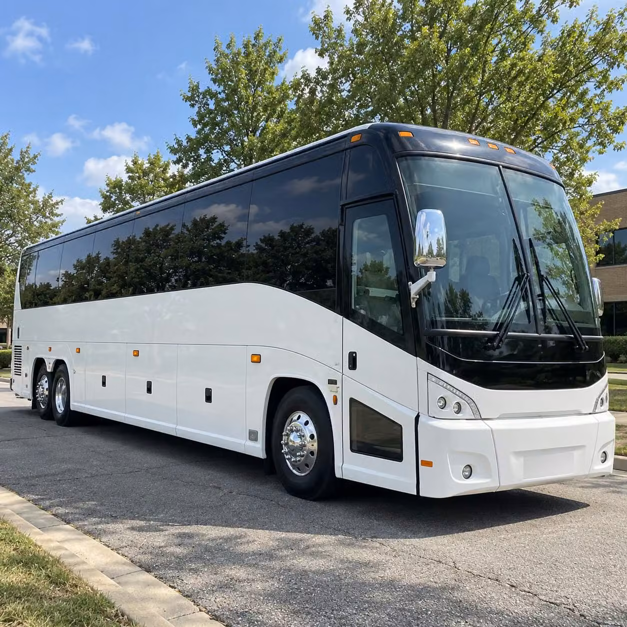 56 passenger charter bus