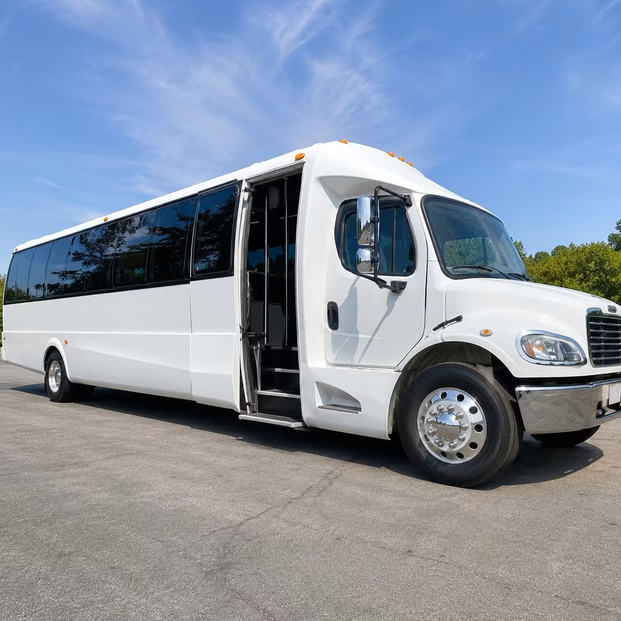 bridal party minibus rentals and party buses for norman wedding days