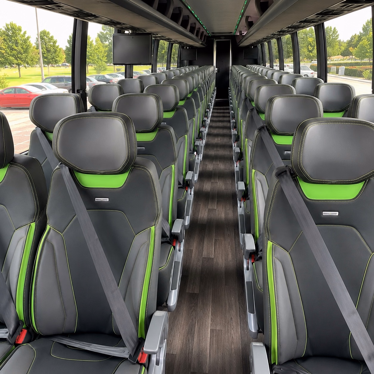 long distance charter bus rentals for oklahoma national guard units based near norman