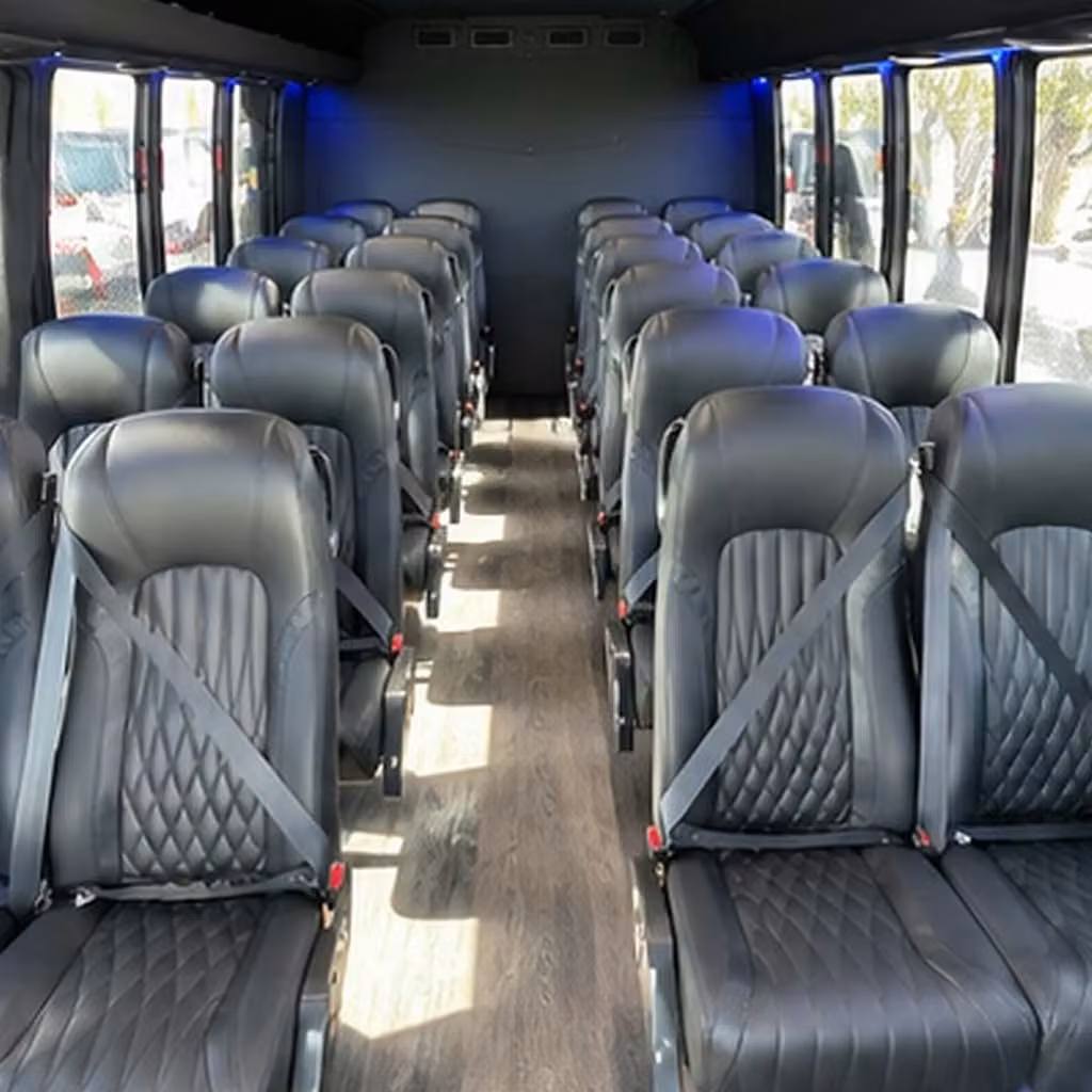 norman 25 passenger minibus rental