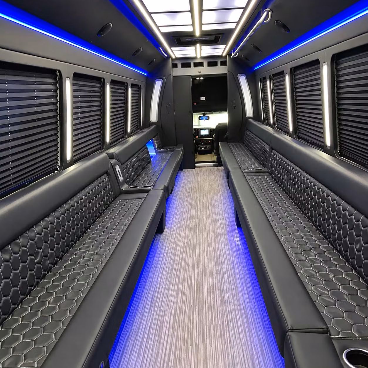 party bus interior